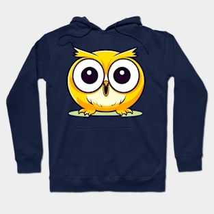 Cute surprised owl Hoodie